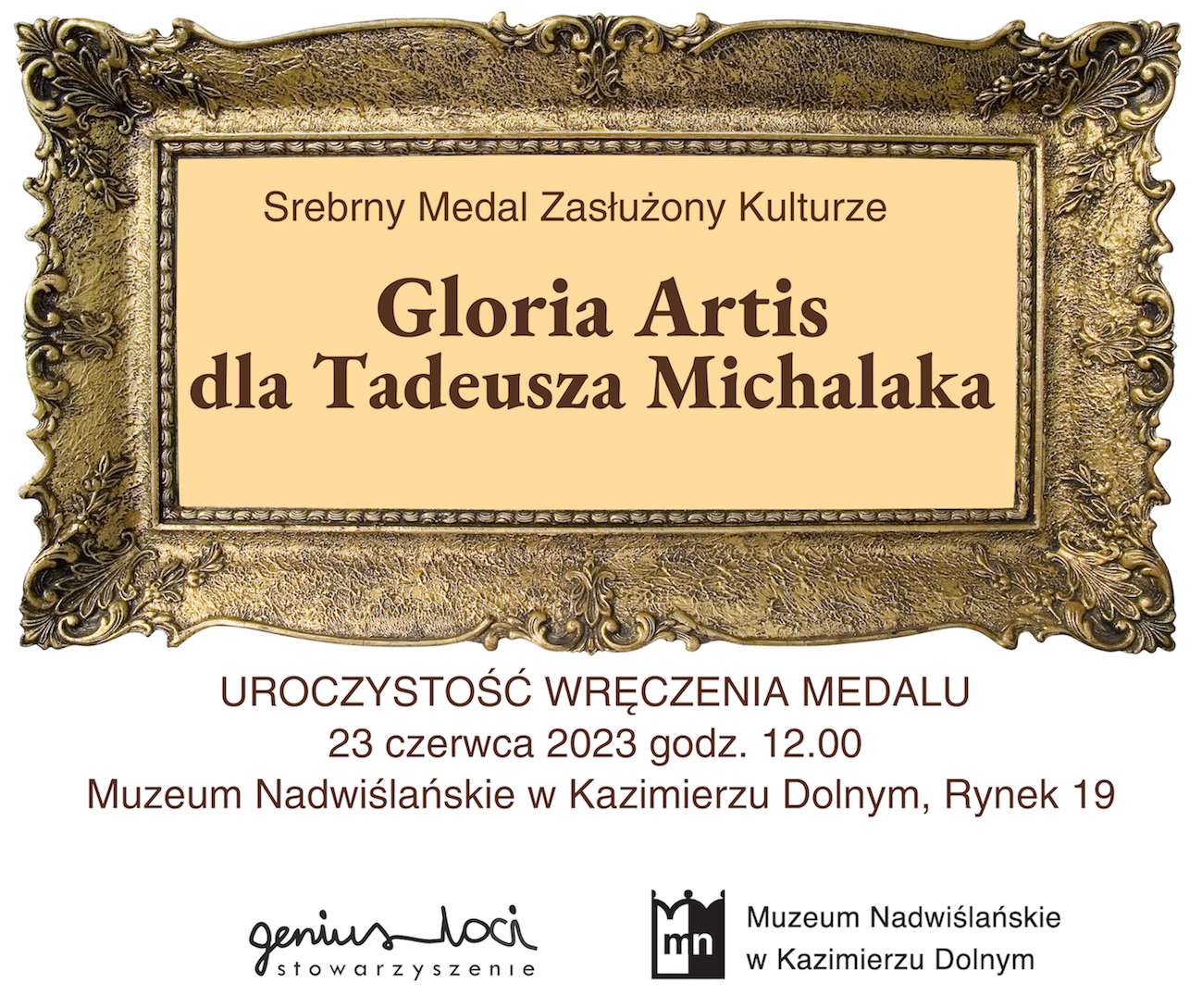 Srebrny Medal „Zasłużony Kulturze Gloria Artis”-4
